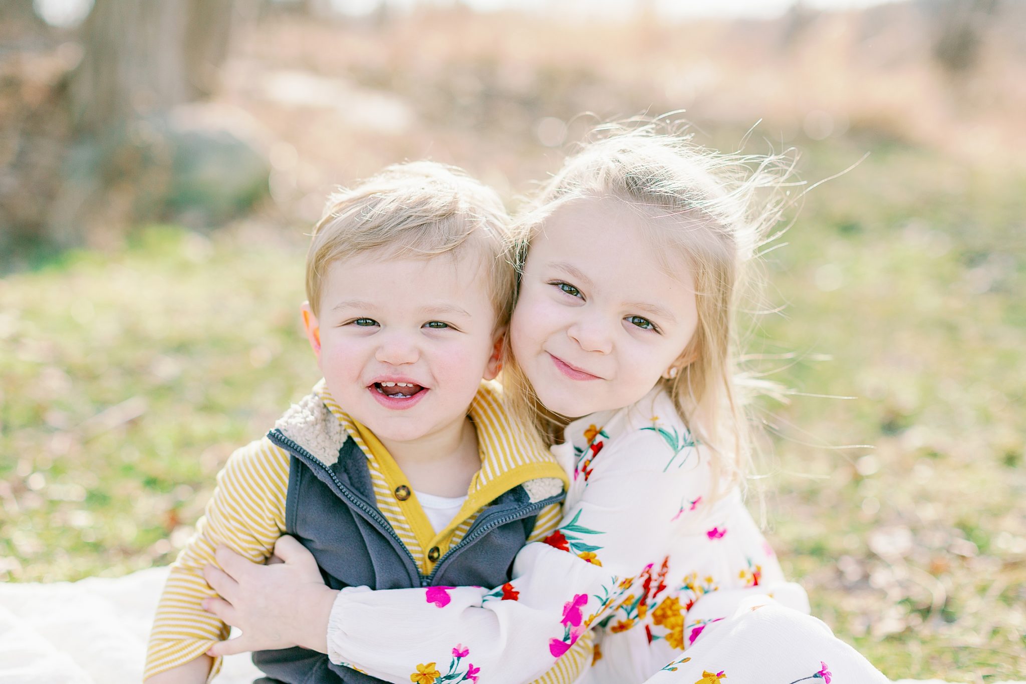 Brother-Sister Session in Dexter, Michigan - katecapperphotography.com