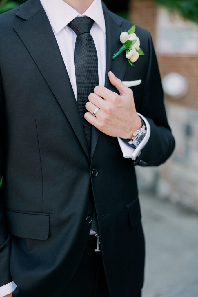 Collins at Clocktower Wedding